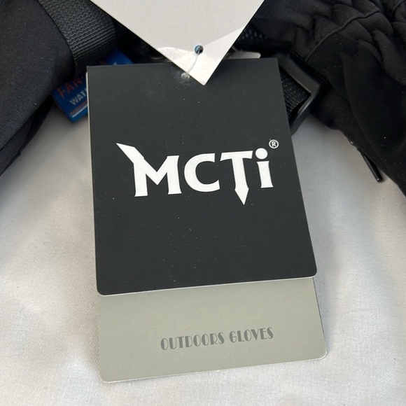 MCTi Men’s FAN-TEX waterproof windproof winter ski gloves zipper pocket XL - Picture 8 of 14